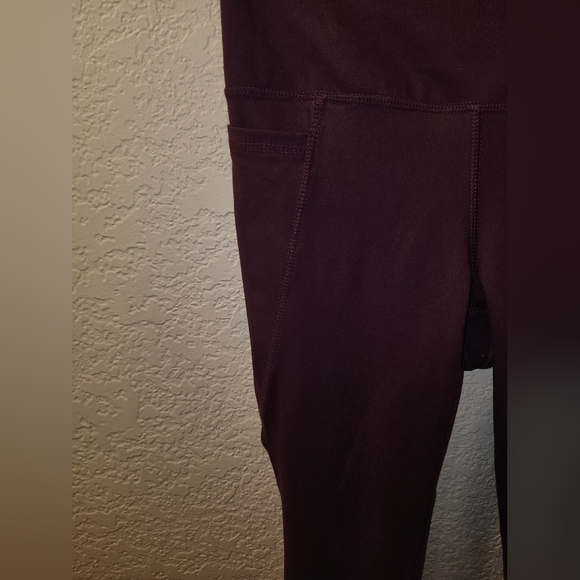 LUCY Nylon Stretch Lightweight Drawstring Wide Leg Outdoor Capri Pants womens S - Picture 2 of 6